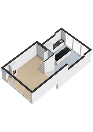 Floorplan - Jan Olphert Vaillantlaan 101, 1086 XZ Amsterdam